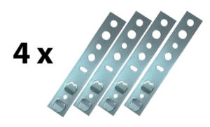 Monteringsbeslag. 4 Stk